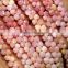 Pink Opal Micro Faceted Heart Shape Beads