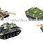 Kids rc tank/middle tank rc battle tank/radio control combating tank with light