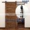 Antique Style Steel Sliding Barn Door Hardware Kit