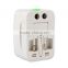 Universal Travel Plug Socket Adapters All in 1 Travel Worldwide US UK AU EU FR DE ES SG BR RU CA NZ IT CL MX Electrical Power Pl