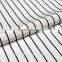 Stripes printed 16mm crepe de chine fabric in 100% silk
