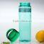 bpa free Portable tritan fruit sport Water Bottle with handle private label Tritan plastic drinking Water Bottle Sport Products