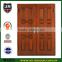 Cherry interior solid wood double entry doors modern factory price