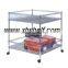 Steel wire mesh shelf