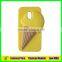 Blank blu Silicone 3d phone case mobile cover for Moto E cell phone case back cover
