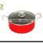 Stock Pot Type Aluminum Non Stick Coating Casserole Dish with LId