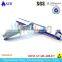 OEM Blue Reusable Dust removal Clean room silicon sticky roller with aluminum handle