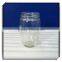 320ml 11oz Honey Glass Jar with Screw Hinged Tin Lid