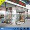 KBB HOTEL entrance 2 wing revolving door, safety glass, aluminium frame, stainless steel surface, CE UL certificate