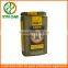2016 Accept Custom Order and Recyclable Feature square coffee tin container