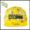 sublimation printing 3D embroidery 5 panel high quality hip hop hats wholesale