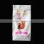 hot custom designed quad seal box pouch stand up pouch for goods wrapping