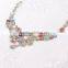 Wholesale Gorgeous Crystal Rhinestone Beaded Bridal Neckline qpplique