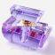 2015 New design purple design best seller factory directly sale luxury design crystal perfumn bottle
