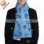 popular soft heat transfer printed custom made men scarf
