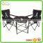 Foldable folding camping chair and table in carry bag for outdoor