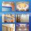 PRINTING PVC WALL PANELS PLASTIC CEILING APPLIED TO DECORATION ELEGANT BEDROOM SHEET PANELS