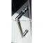 Hinged door with 3/8" thick glass shower door