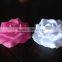 Red cheap artificial Floating Battery Powered LED flameless Flower