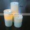 NEW MARKETING Smart Flameless Realistic Pillar Wax LED Candle with Black Wick