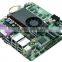 Mini ITX industrial motherboard 1037U 22nm dual VGA wide voltage 17W i3-grade DDR3 voltage 8V to 36V recommended 9V ~ 24V 2G RAM