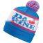 Pom Pom OEM Jacquard Pattern Beanie Hats Wholesale,Custom Knit Acrylic Beanie