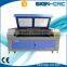 SIGN 1610 reci 90w double head laser cutting machine /auto focus laser cutting engraving machine