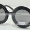 Round party glasses,black/White party glasses