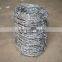 ISO Guangzhou factory barbed wire price, razor barbed wire, barbed wire length per roll