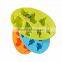 2015 dongguan new design fancy map shaped minecraft ice tray