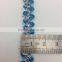 factory direct sale s style ricrac blue silver glittering lace braid trims