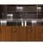 Full height panel wooden office cabinet with knock down pack design