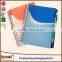 spiral harcover notebook/competitive price hardcover notebooks for students/notebook with elastic strap