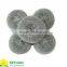 unique sigle wire maked scourer/China set of5-100g/Galvanized Mesh Ball/stainless steel scourer