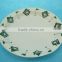 Disposable 9" Christmas Partyware Round Paper Plates