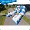 Blue / White Tunnel Inflatable Slide Safety Giant Inflatable Slide