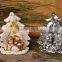 Resin christmas tree nativity set