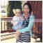 silicone beads baby teething necklace wholesale 2016 Most Popular TN034