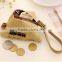 promotional gift cheap bag small triangle shape cotton bag cotton wallet mini handbag coin purse Pattern Canvas wallet