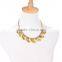 Cheap Wholesale Jewelry 2016 Latest Design Resin Pendant Necklace Multiple Pendants Necklace