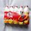 Omron PLC Control Automatic Yakult Bottles Heat Shrink Packing Machine