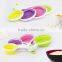 4-Piece Foldable Silicone Measuring Cups Set Of Kitchen Measuring Tools
