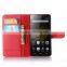 2015 Wholesale  wallet leather case for lenovo a6000
