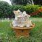 Mini dog figurines garden decoration product wholesale