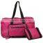 Reusable Polyester fashion Foldable Travel Bags with strong handle