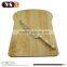 new shape rubber wood chesse board and cheese fork