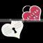 heart lock pin