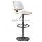 Hot Sale Acrofine Design Swivel High Bar Stools Wood Bar Stool with Back HY3024H