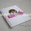 Wedding Guest Books with silk cover and ribbon