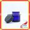 glass cream jar 15 g with blue glass jar with glass jar for cream